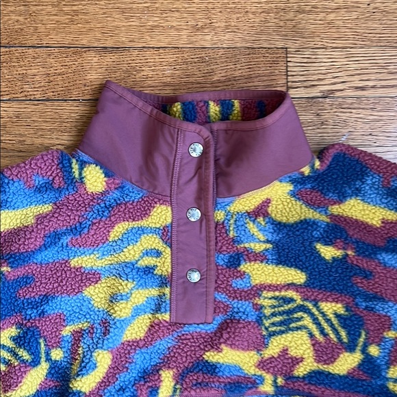 The North Face Multicolor Fleece Snap Pullover Jacket - Picture 3 of 6